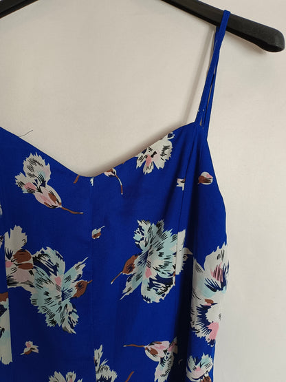 OTHERS. Blue floral jumpsuit Your(s)