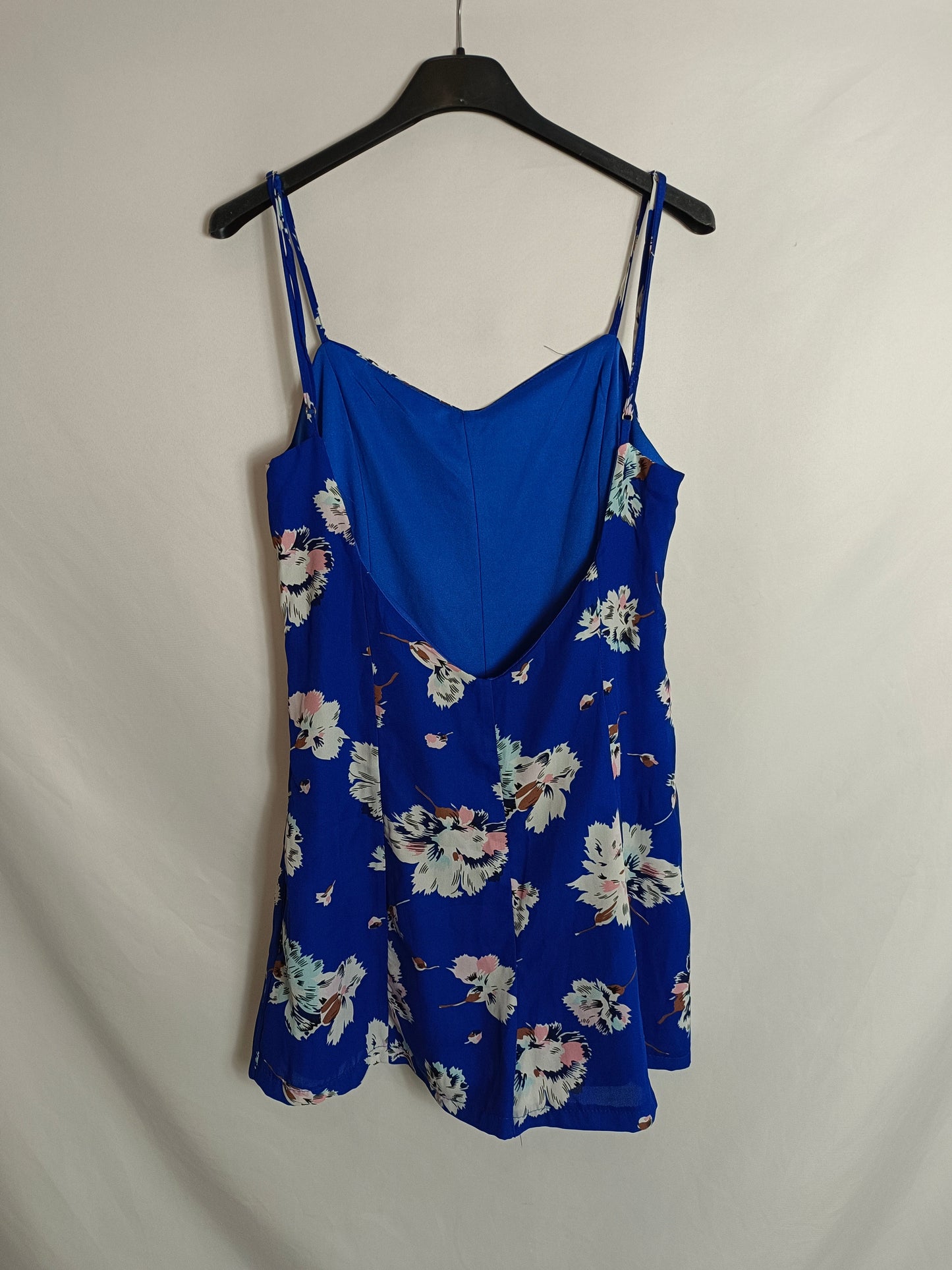 OTHERS. Blue floral jumpsuit Your(s)