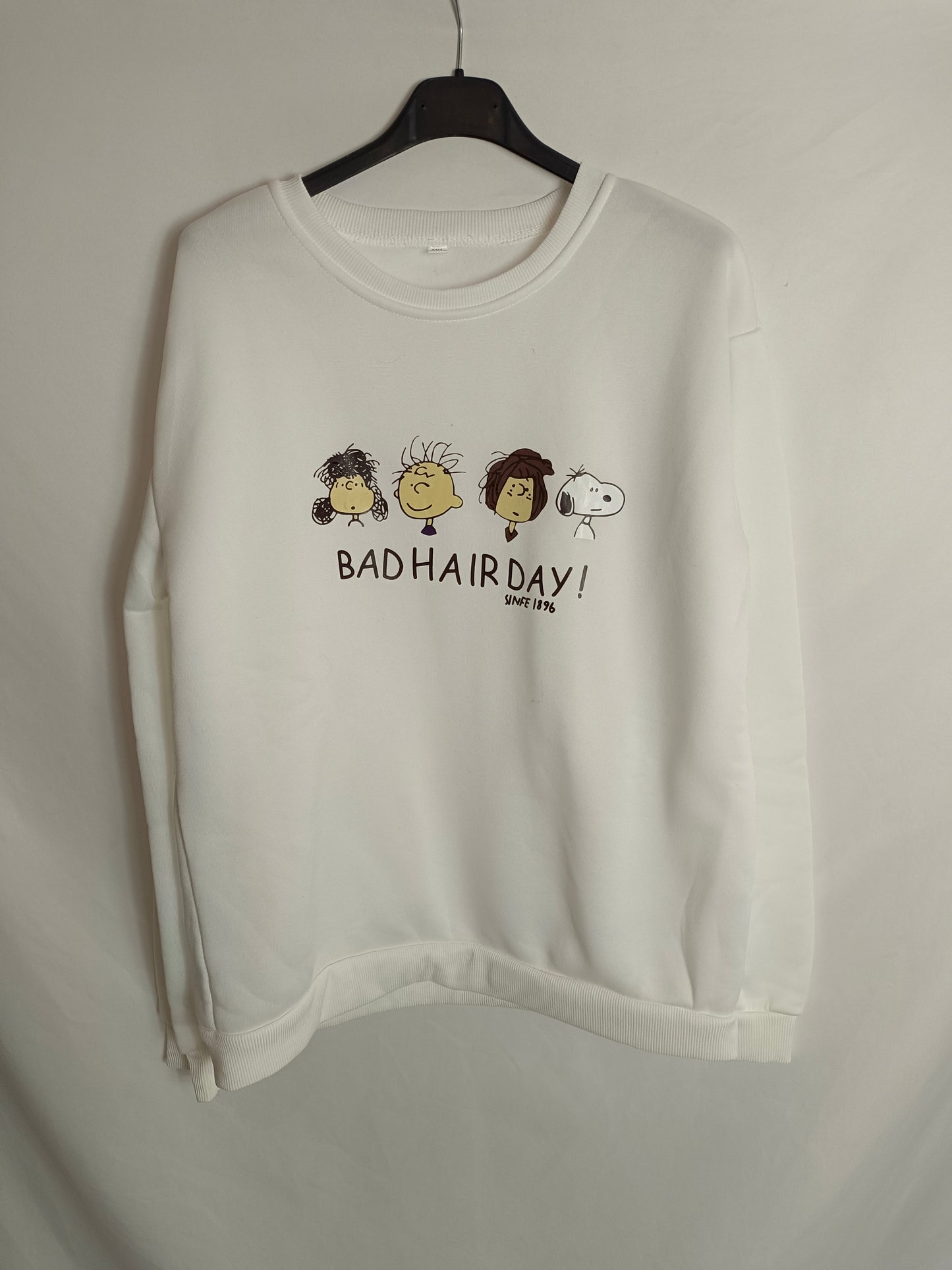 OTRAS. Sudadera blanca "snoopy" T.2xl