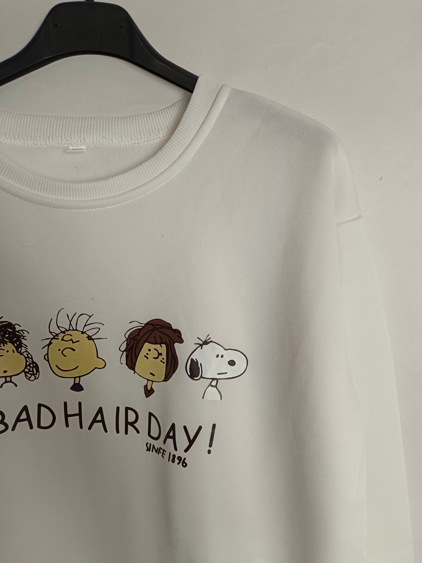 OTRAS. Sudadera blanca "snoopy" T.2xl
