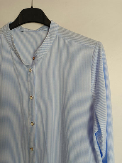 OTRAS. Blusa rayas volantes T.u(xs/s)