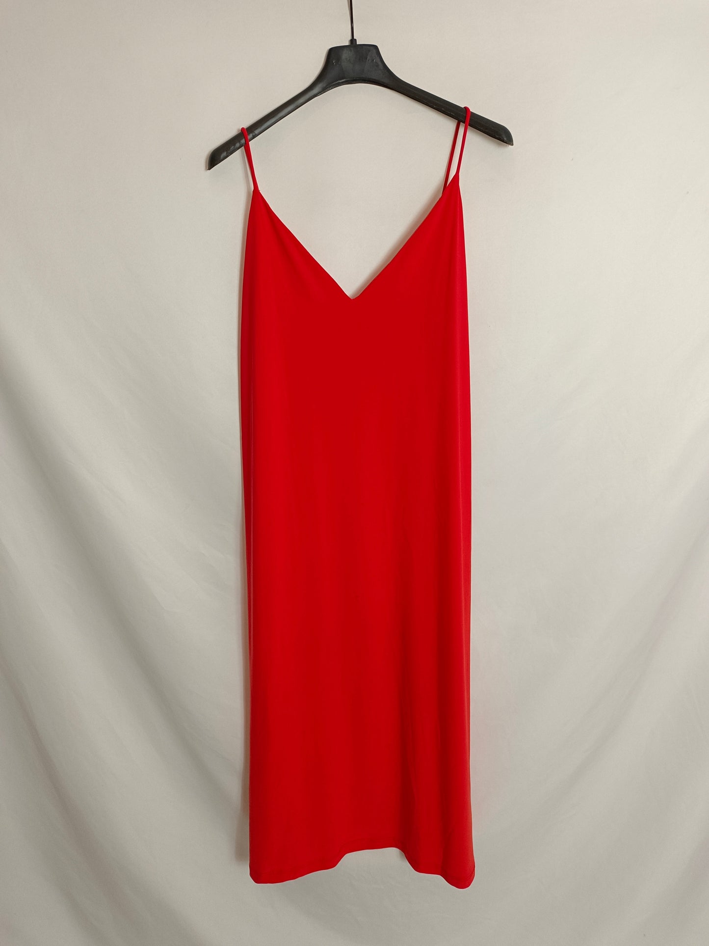 ZARA. Orange strap dress TM
