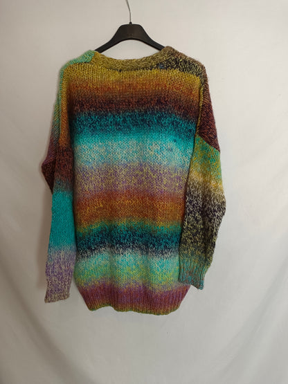 MANGO. Jersey estilo cárdigan T.m