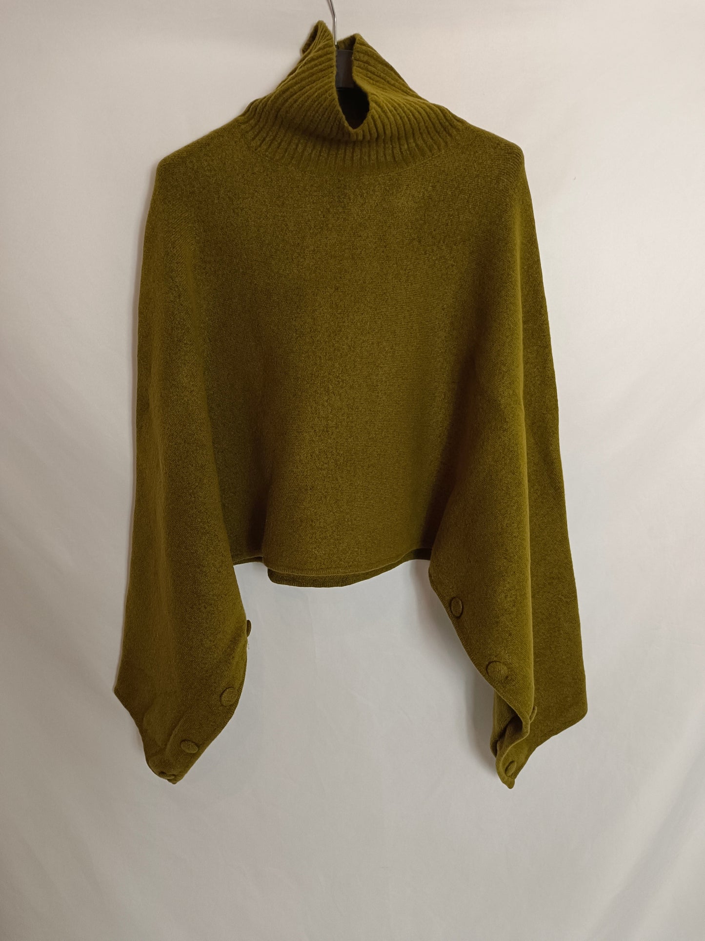 ZARA. Jersey estilo poncho T.m