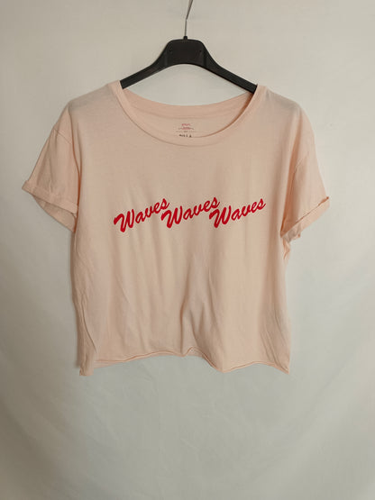 BILLABONG. Short lettering T-shirt. TS