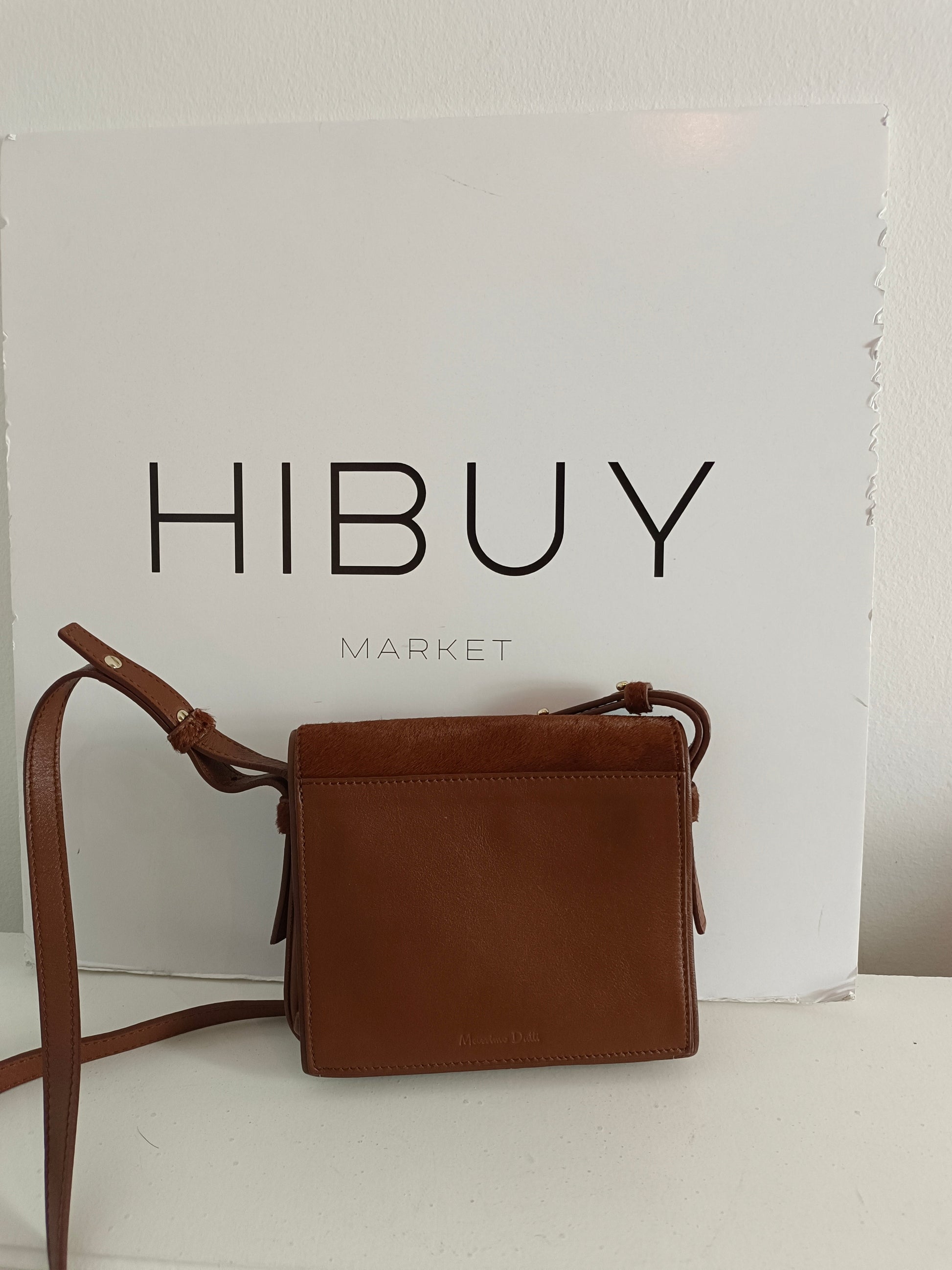 MASSIMO Bolso piel marrón – Hibuy market - Main Image