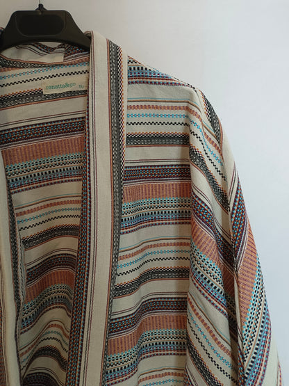 RENATTA&GO. Kimono rayas TU (M)