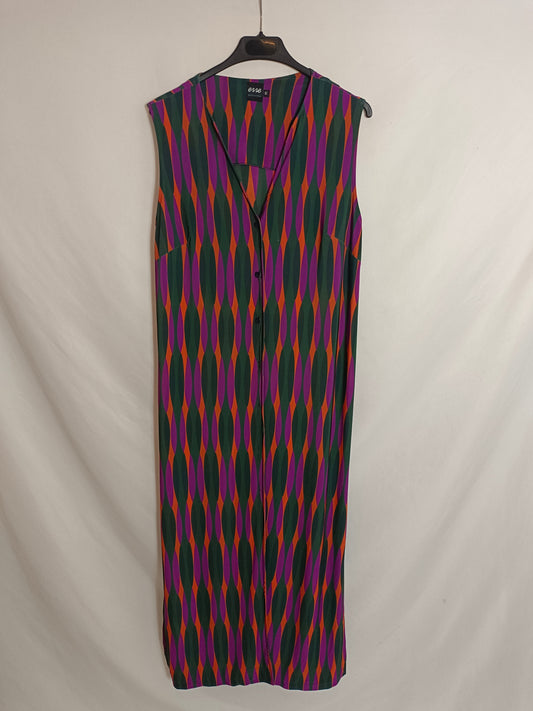 ERRE. Printed Dress/Vest TM
