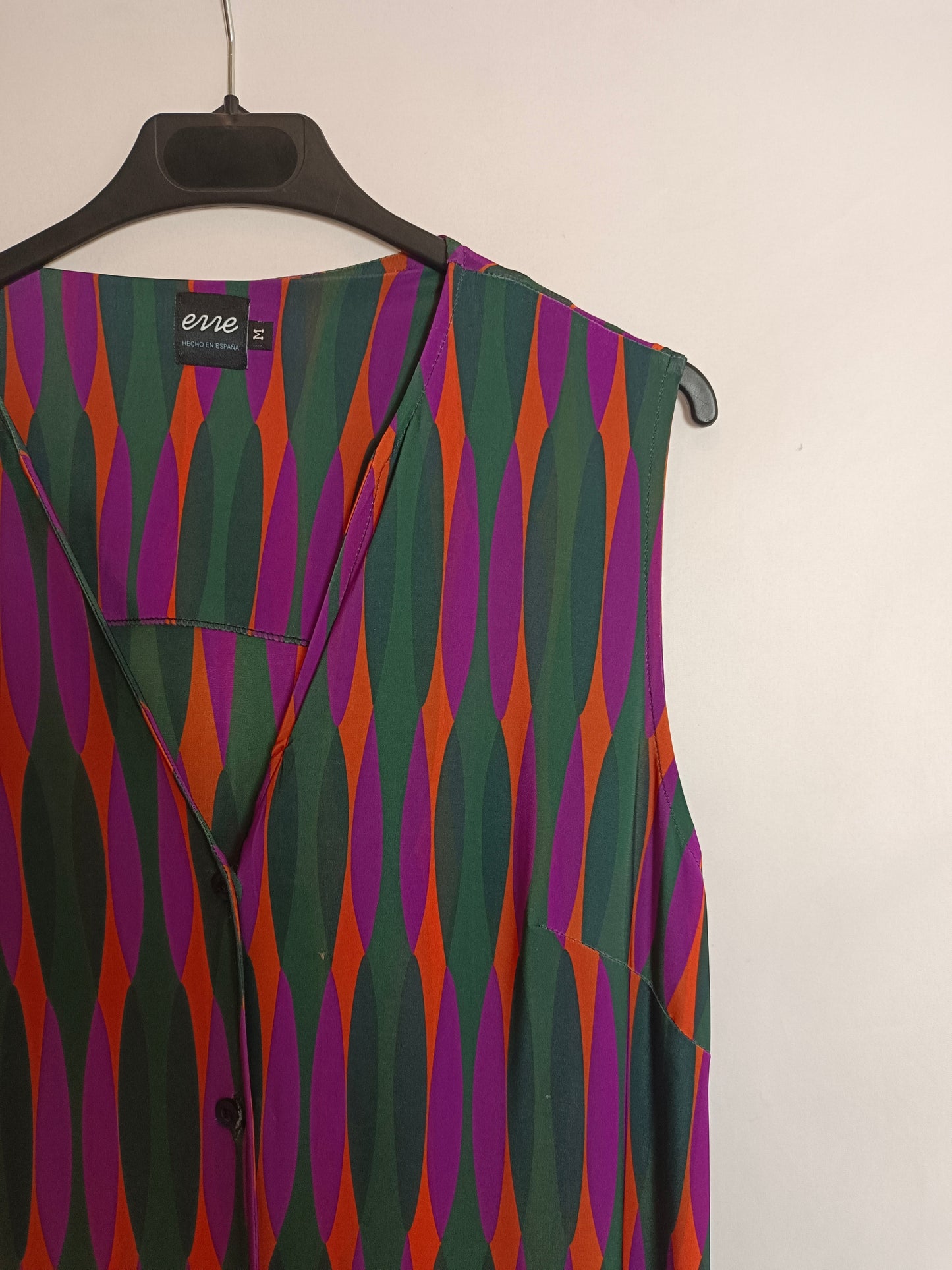 ERRE. Printed Dress/Vest TM