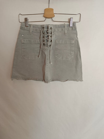 OTHERS. Gray rope skirt TU (S)