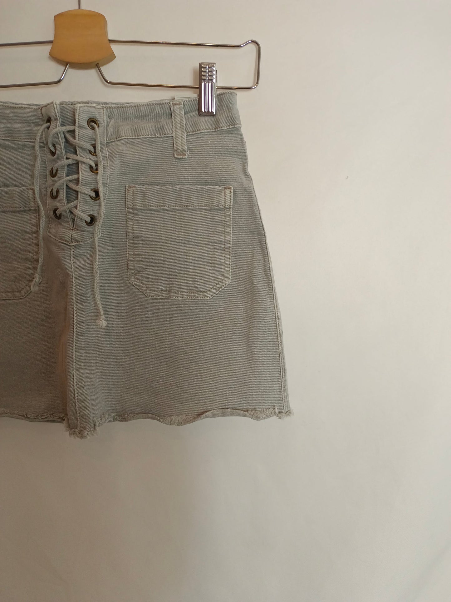 OTHERS. Gray rope skirt TU (S)