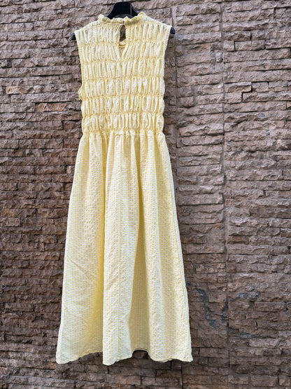 RITA ROS. Vestido vichy tonos pastel