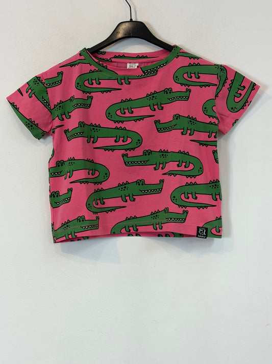 KUKUKID. Camiseta cocodrilos T.5-6 años