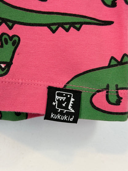 KUKUKID. Camiseta cocodrilos T.5-6 años