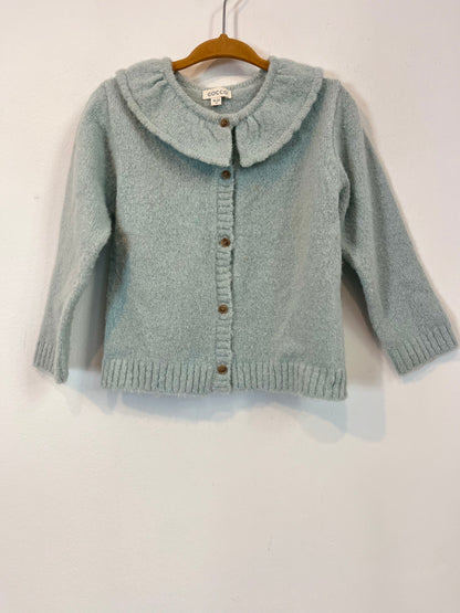 GOCCO. Chaqueta punto detalle cuello. T 18/24 meses