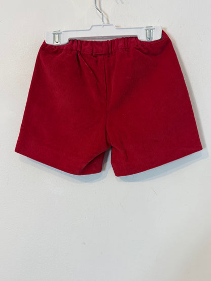 NANOS. Bermuda pana roja T.4 años