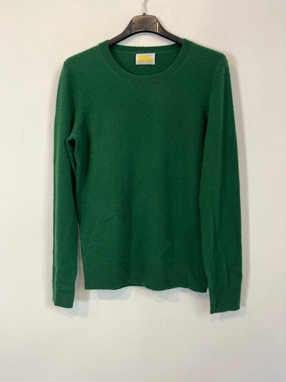 FROM FUTURE. Jersey cashmere verde. T S