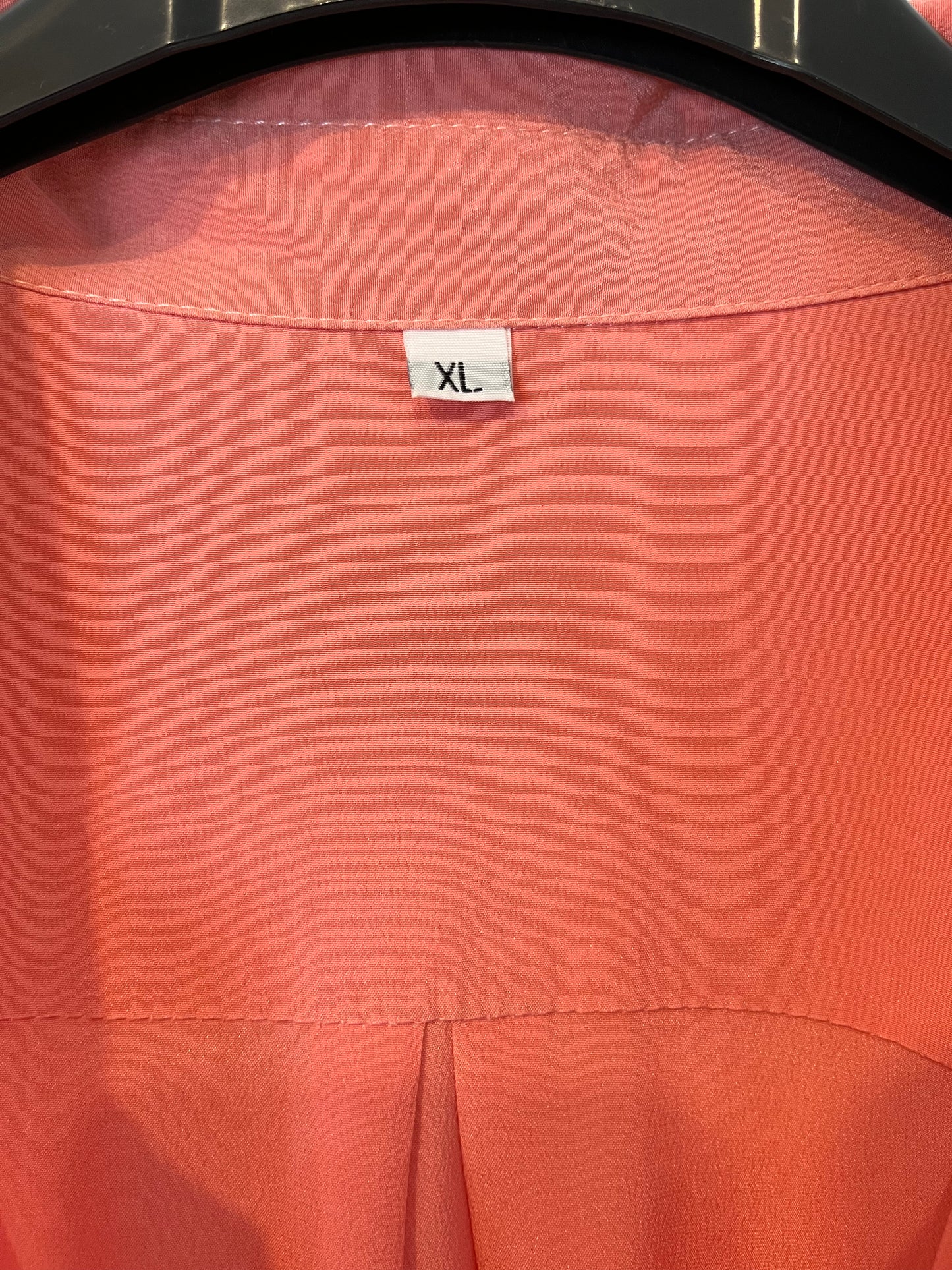 OTRAS. Blusa seda coral T.xl