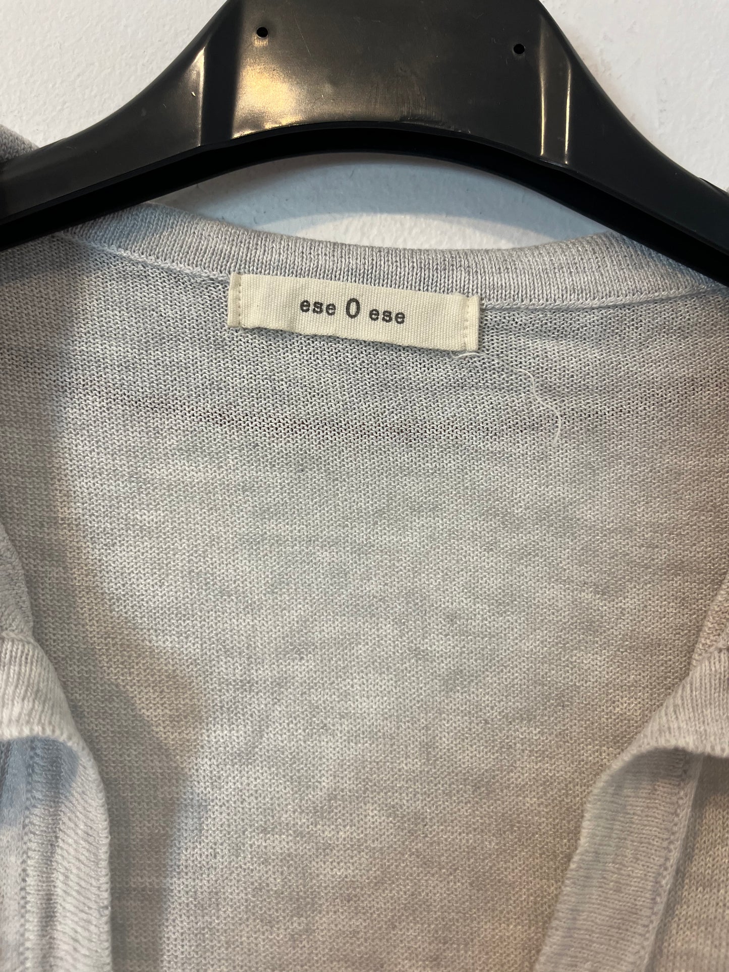 ESE O ESE. Top polero gris T.s