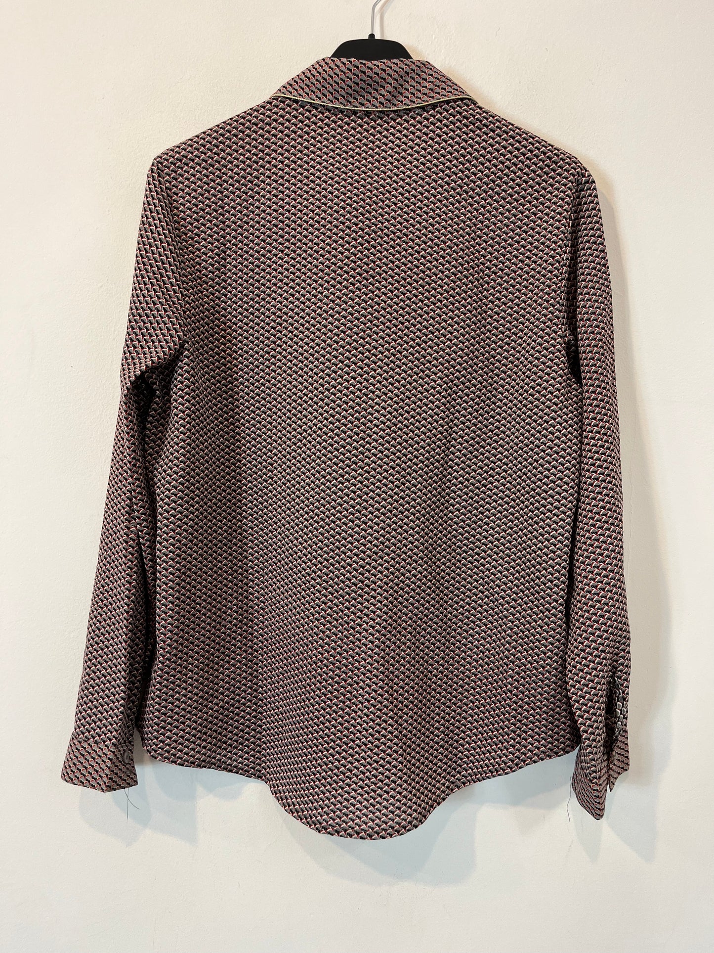 IT HIPPIE. Blusa estampada detalle dorado. T.S