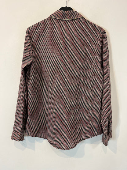 IT HIPPIE. Blusa estampada detalle dorado. T.S