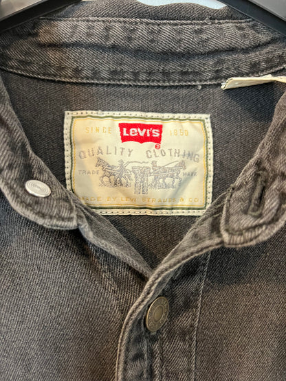 LEVI'S. Sobrecamisa denim bordada. TU(M)