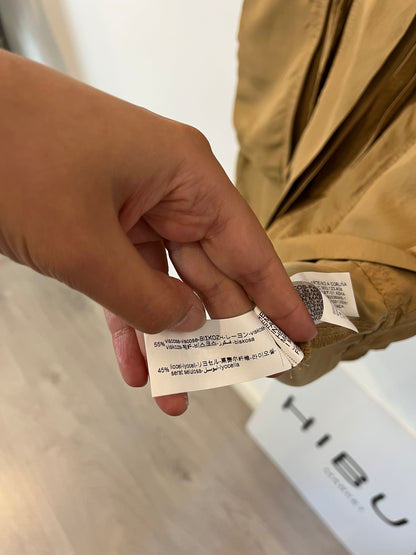 ZARA. Chaleco fluido camel  T.xs