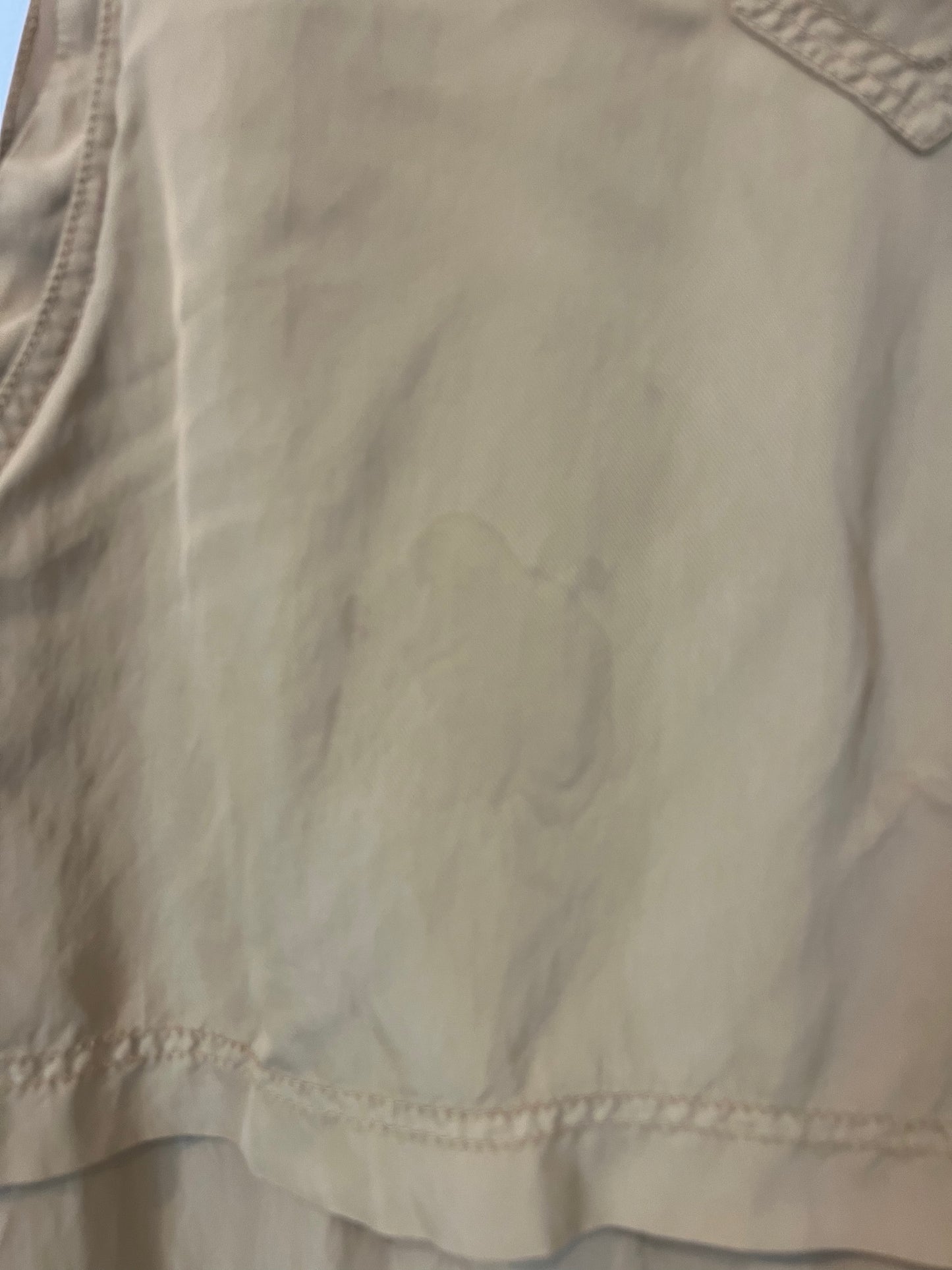 ZARA. Chaleco fluido camel  T.xs