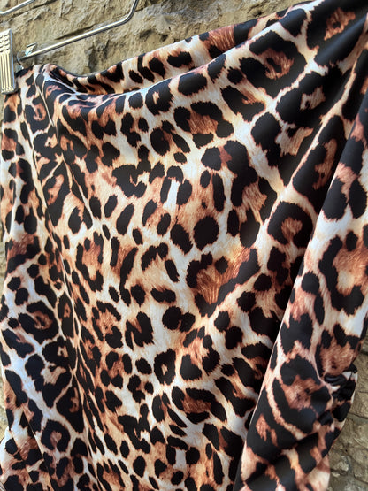 ZARA. Bañador animal print. T S