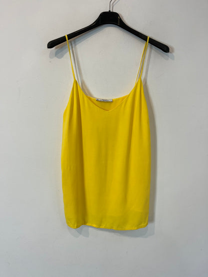 MANGO. Yellow strappy top. TS