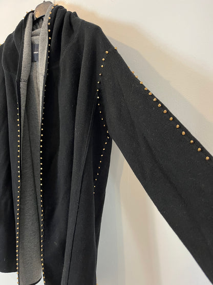 UTERQÜE. Cárdigan detalles tachuelas. T M