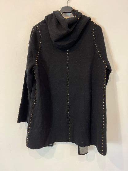 UTERQÜE. Cárdigan detalles tachuelas. T M