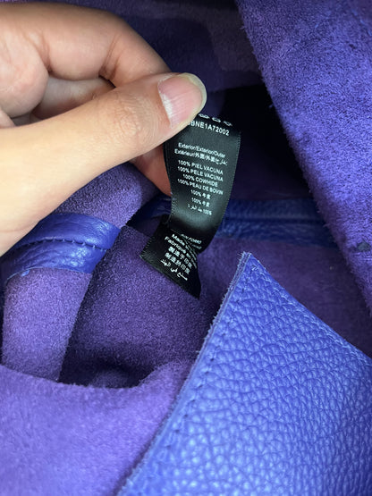 BIMBA Y LOLA. Purple leather bag