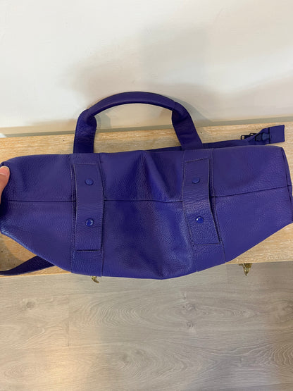 BIMBA Y LOLA. Purple leather bag