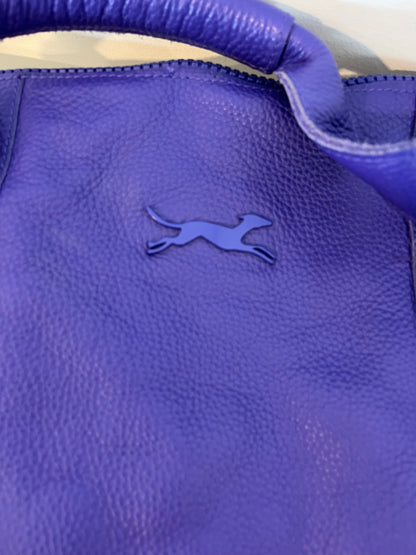 BIMBA Y LOLA. Purple leather bag