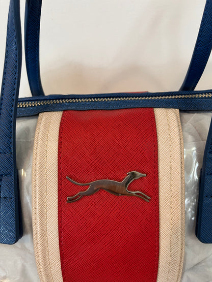 BIMBA Y LOLA. Bolso de mano transparente