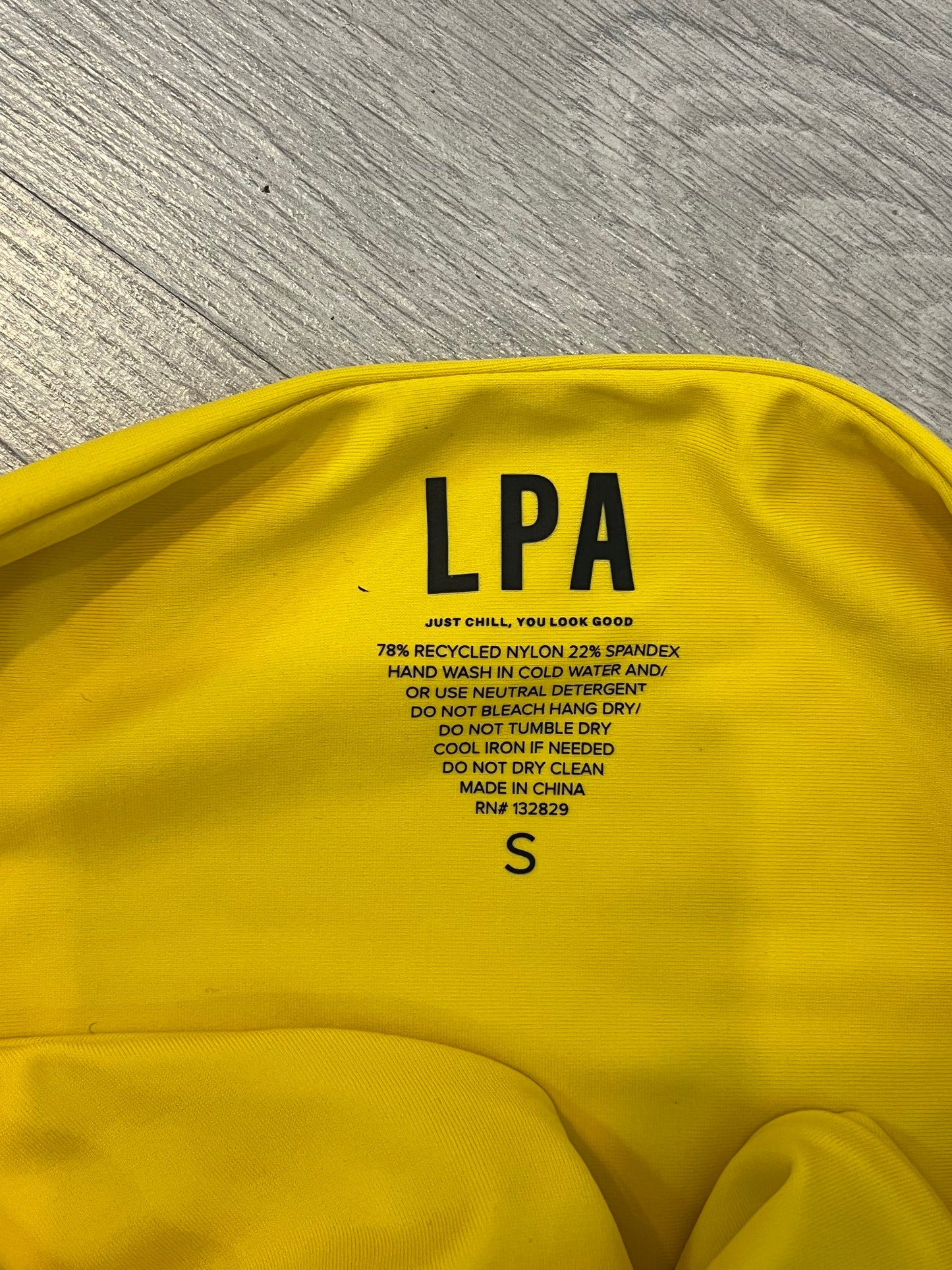 LPA. Bikini amarillo. T S/M