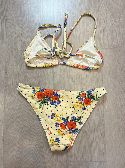 SÉZANE. Bikini estampado flores. T S