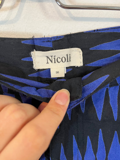 NICOLÍ. Conjunto algodón bicolor T.s/m