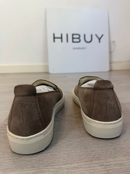 MANEBÍ. Mocasines beiges de ante T 40