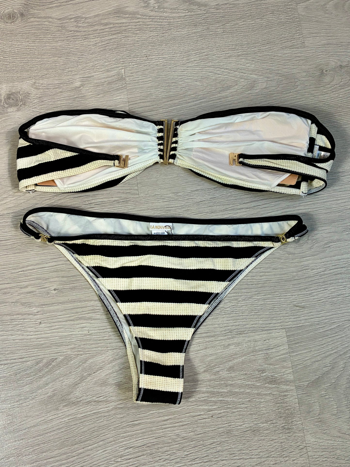 ODYSSEY. Brown swimsuit. TS