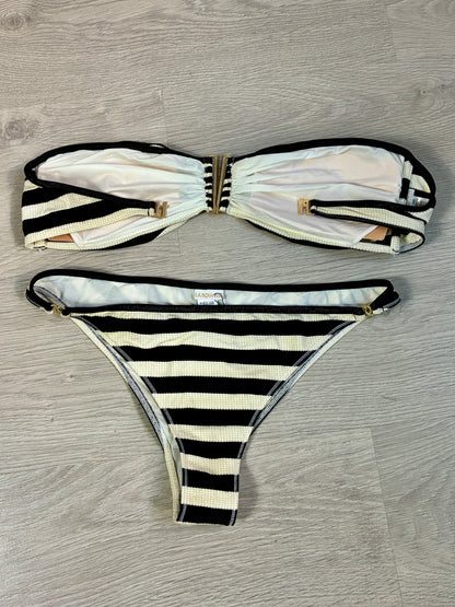 ODYSSEY. Brown swimsuit. TS