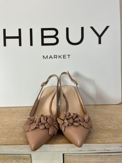 LODI. Dusty pink leather heel. Size 40