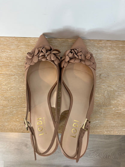LODI. Dusty pink leather heel. Size 40