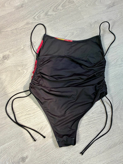 ODYSSEY. Brown swimsuit. TS