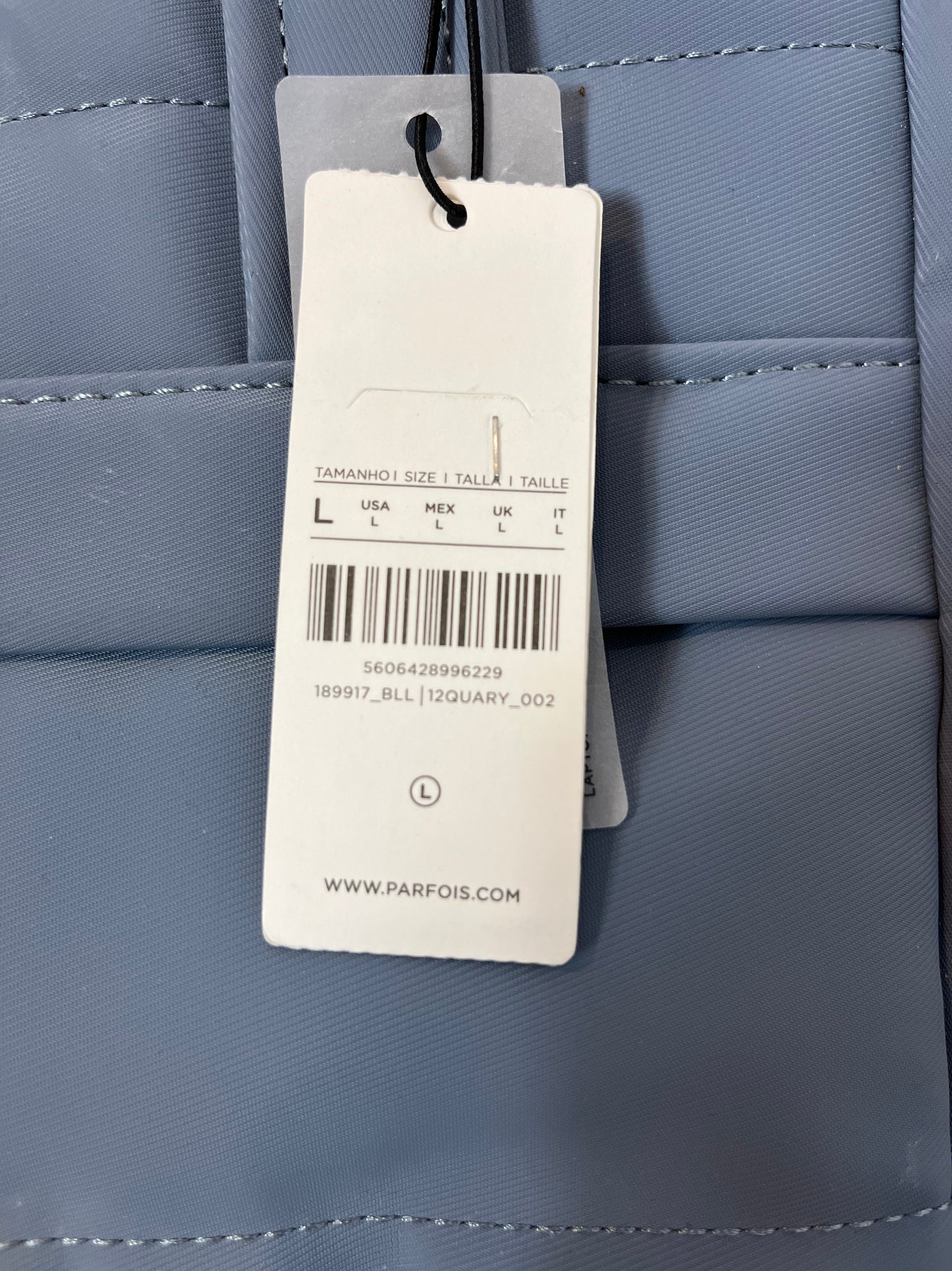 PARFOIS. Mochila azul claro