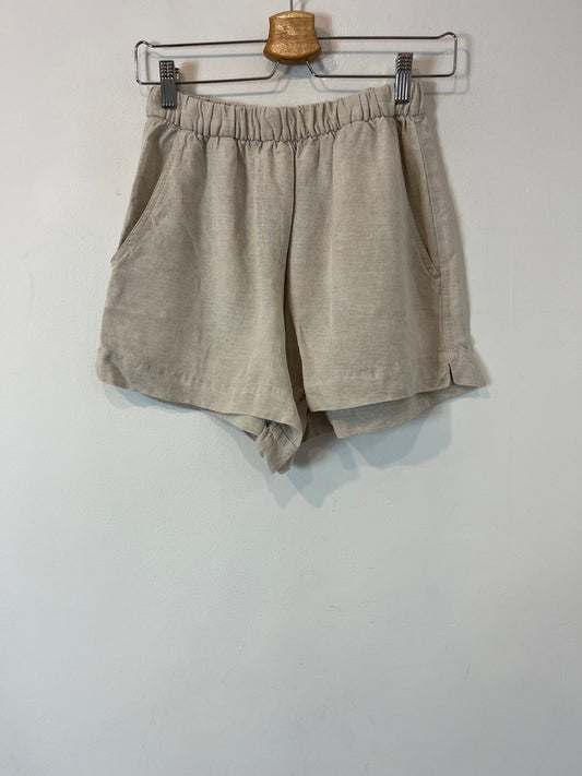 OYSHO. Shorts fluidos con lino. T S