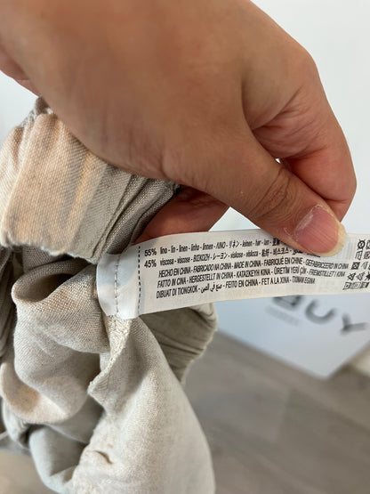 OYSHO. Flowy linen shorts. TS