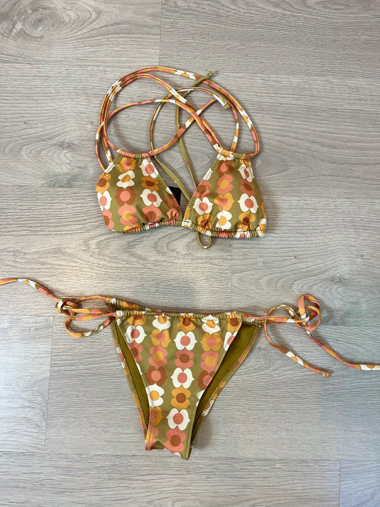 ZARA. Bikini estampado flores. T M