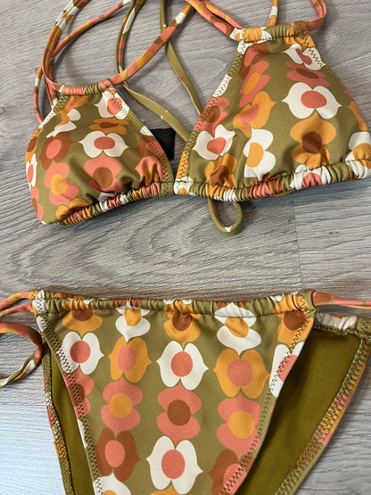 ZARA. Bikini estampado flores. T M